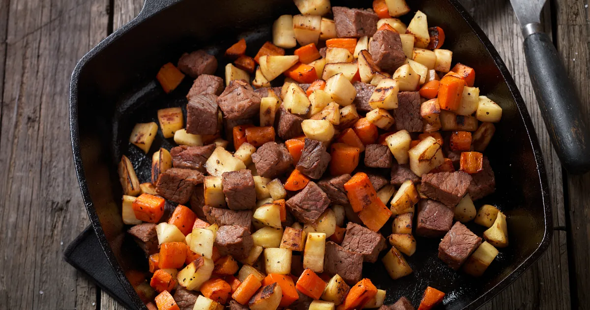 Beef Steak and Root Vegetable Hash | Beef Loving Texans | Beef Loving Texans is your one-stop inform