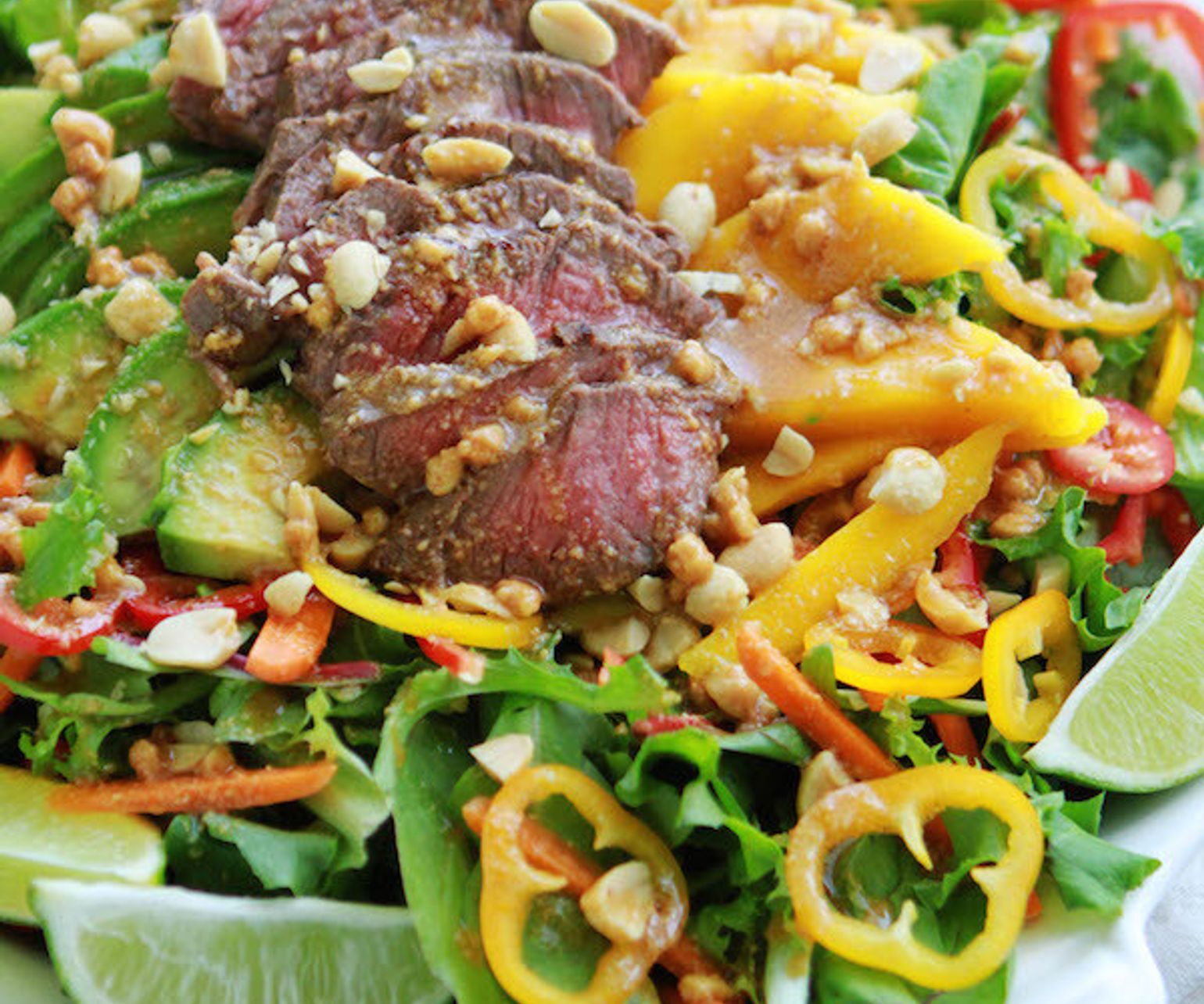 Easy Sirloin Thai Salad