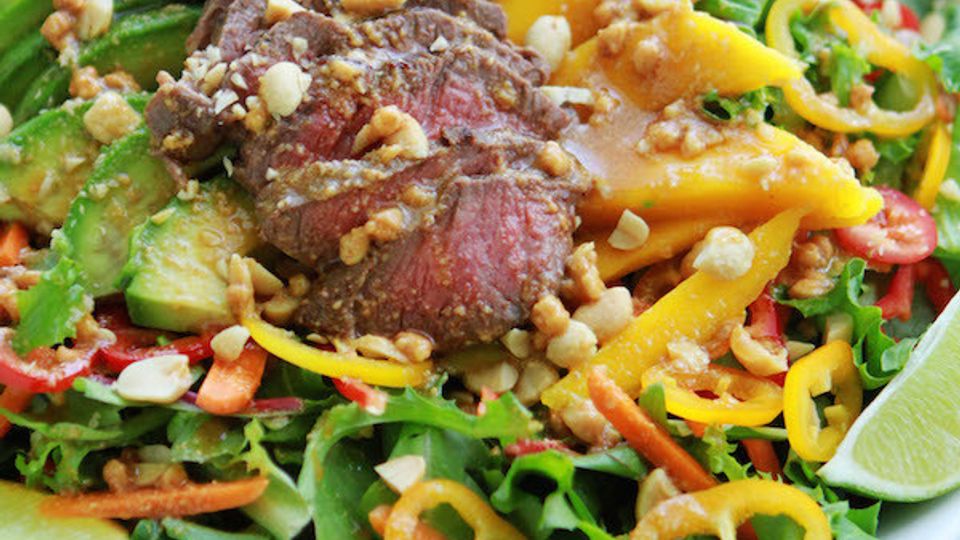Easy Sirloin Thai Salad