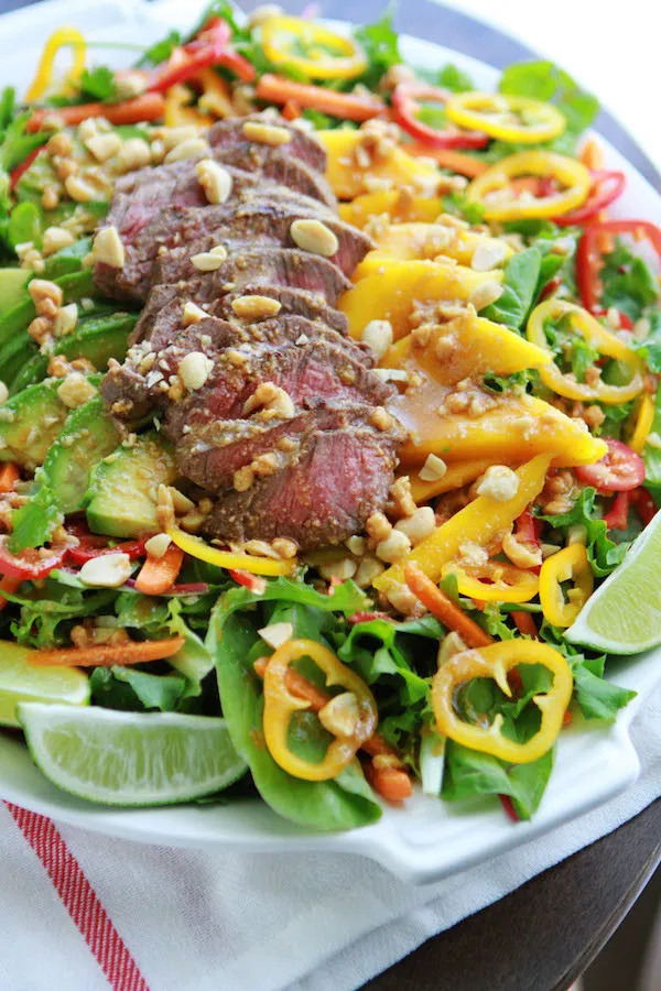 Easy Sirloin Thai Salad