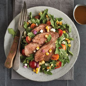 Grilled Beef Tri-Tip Salad with Balsamic Dressing