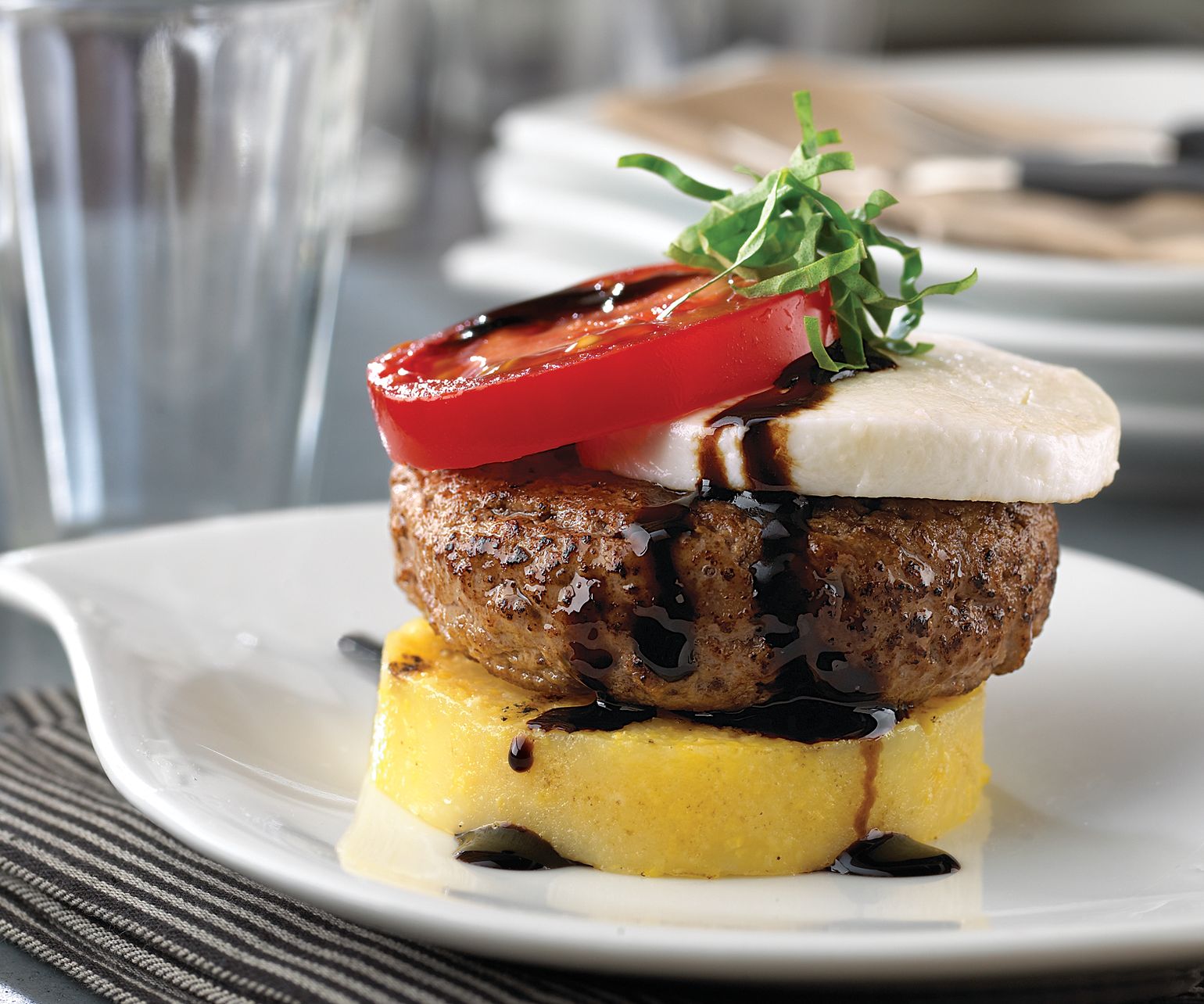 Caprese Polenta Sliders