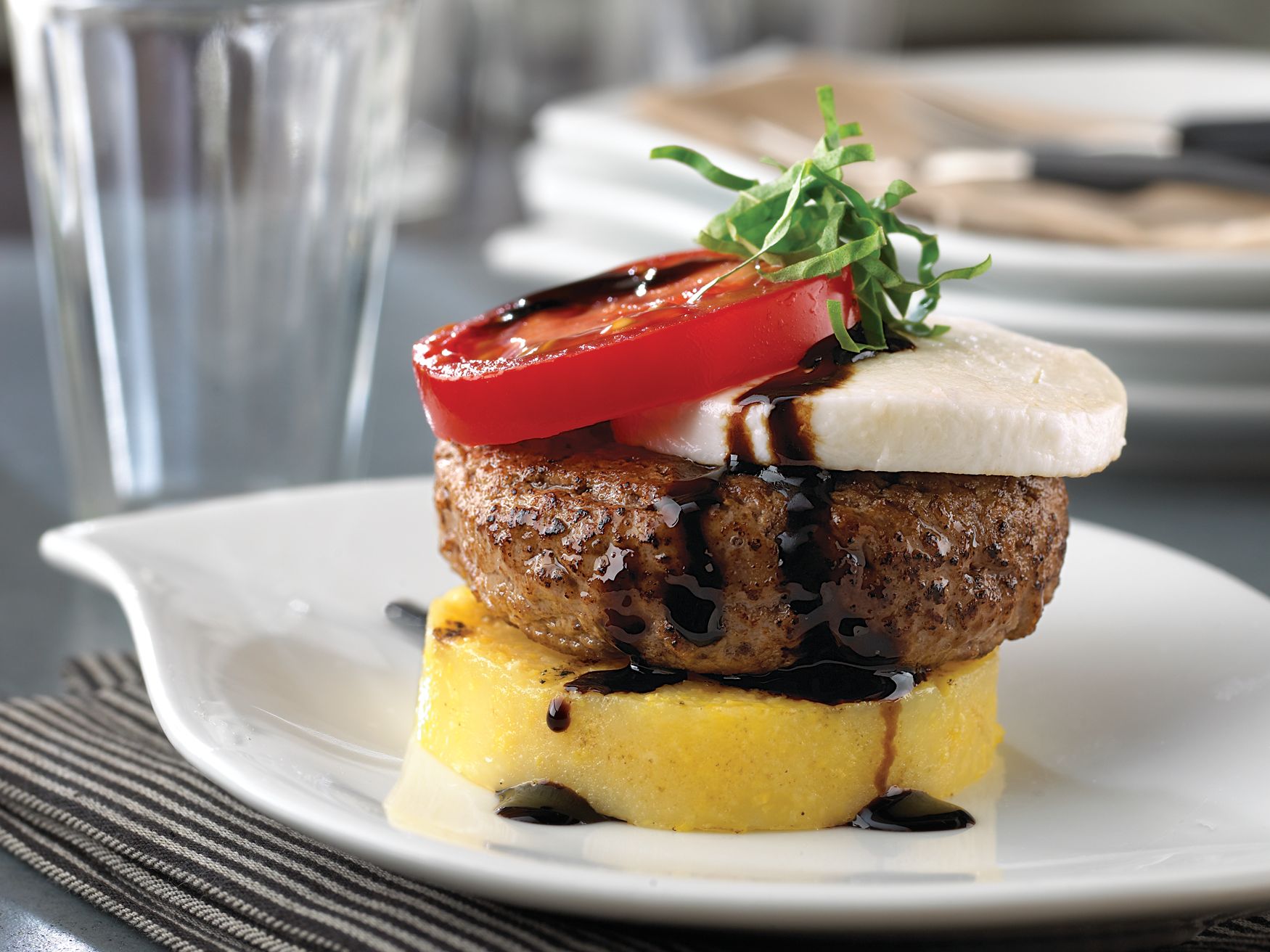 Caprese Polenta Sliders