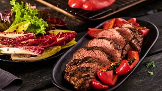 Chipotle Beef & Chimichurri Sauce