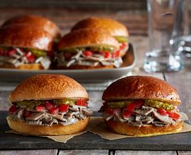 Beef & Cheese Sliders