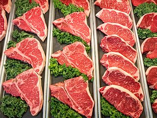 Open Meat Case Display