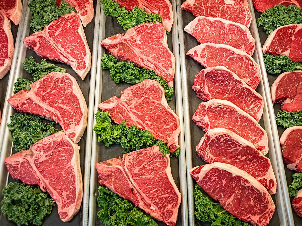 Open Meat Case Display