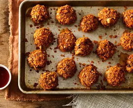 Taco Beef Nuggets with Tejano Dipping Sauce