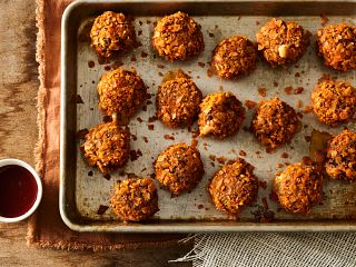 Taco Beef Nuggets with Tejano Dipping Sauce