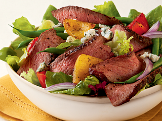 Champagne Steak Salad with Blue Cheese