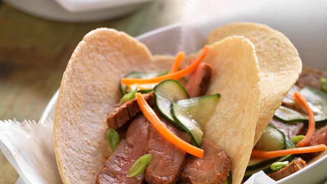 Asian Steak Street Tacos