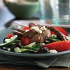 Grecian Beef, Tomato & Cucumber Salad