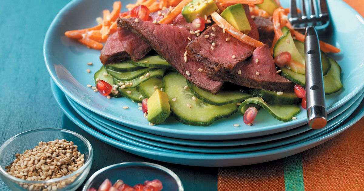 Beef “California Roll” Salad | Beef Loving Texans | Beef Loving Texans is your one-stop information 