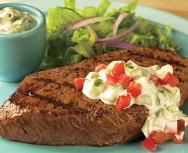 Cucumber Ranch Steaks