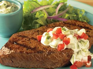 Cucumber Ranch Steaks