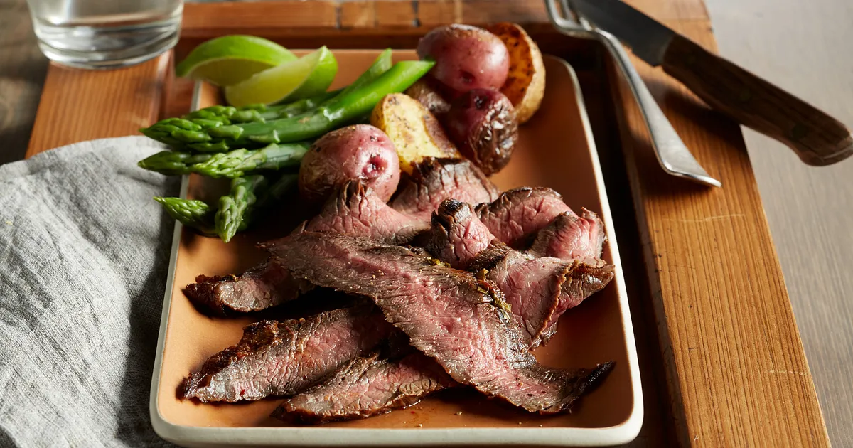 Chipotle-Marinated Beef Flank Steak | Beef Loving Texans | Beef Loving Texans is your one-stop infor