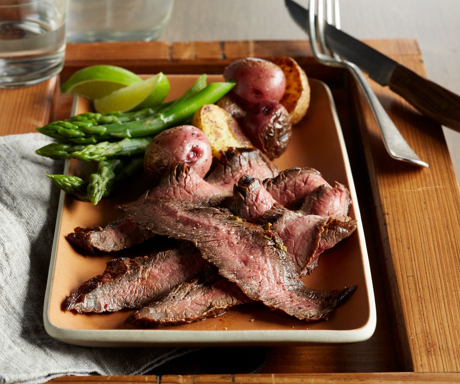 Chipotle-Marinated Beef Flank Steak