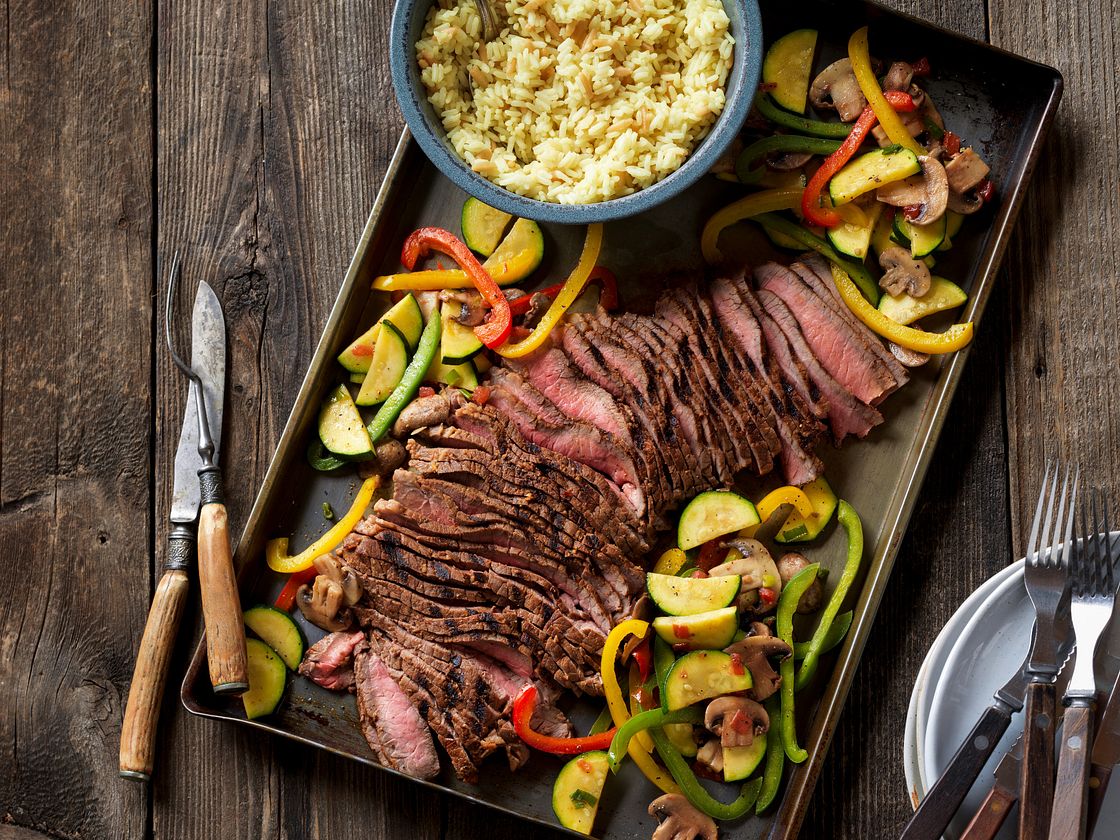Southwest Flank Steak Recipe Southwest Flank Steak Salad On The