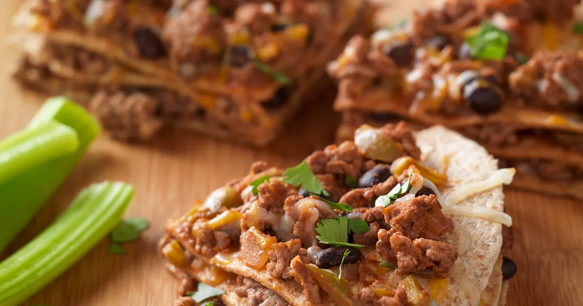 Beef and Cheese Tortilla Towers | Beef Loving Texans | Beef Loving Texans is your one-stop informati