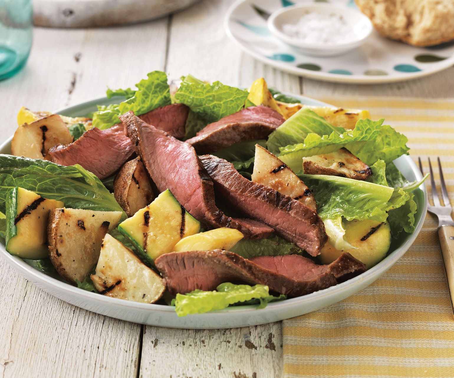 Sizzling Steak and Potato Salad