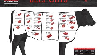 Beef Cuts Primal Chart