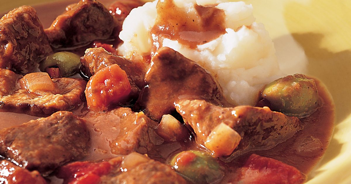 Beef & Green Olive Stew | Beef Loving Texans | Beef Loving Texans is your one-stop information cente