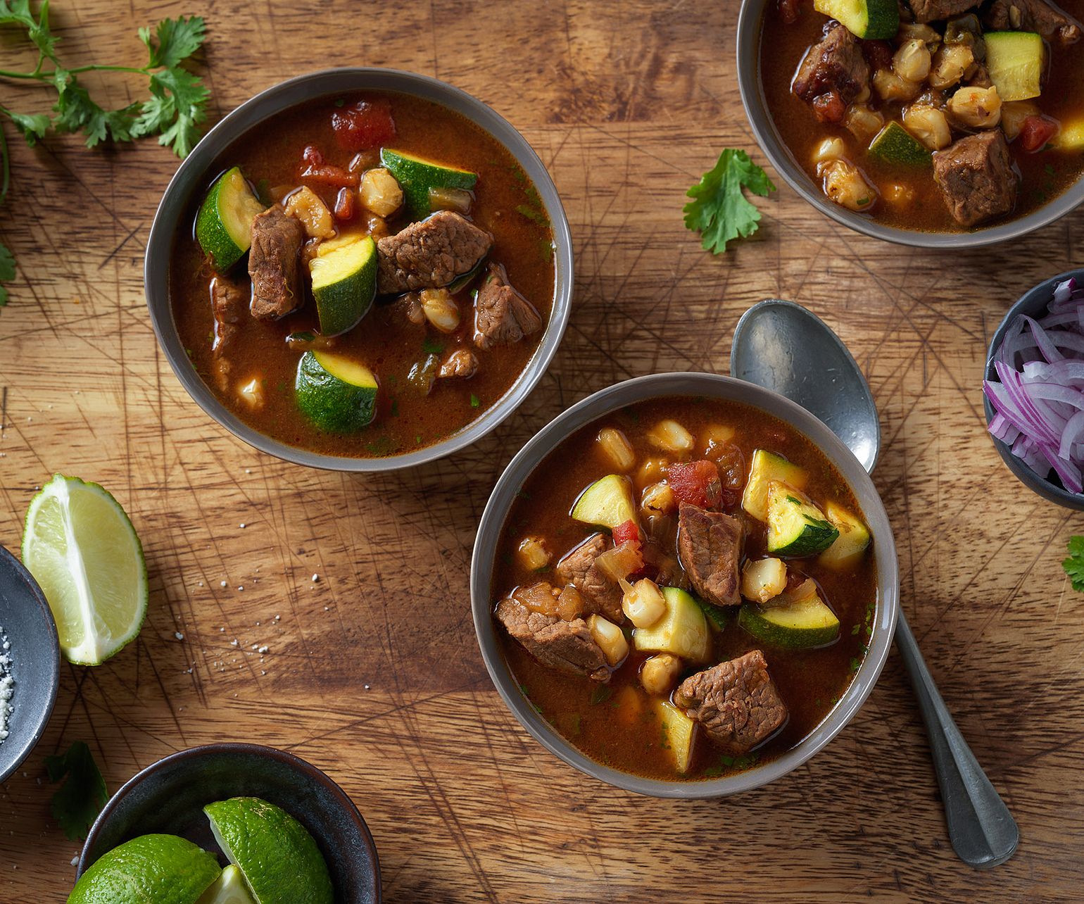 Beef Posole (Hearty Beef Soup)