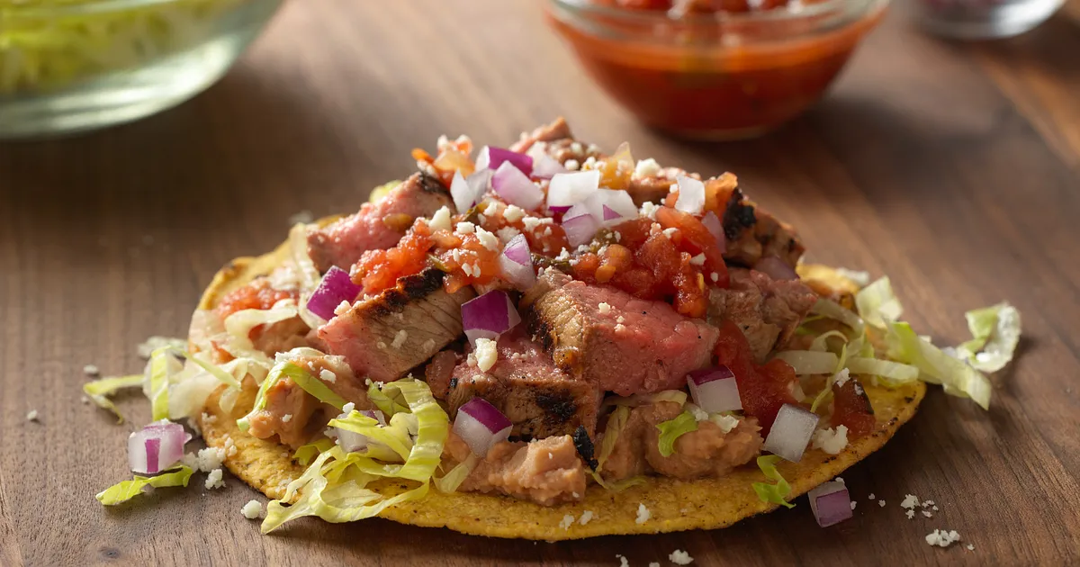 Grilled Beef Tostadas | Beef Loving Texans | Beef Loving Texans is your one-stop information center 