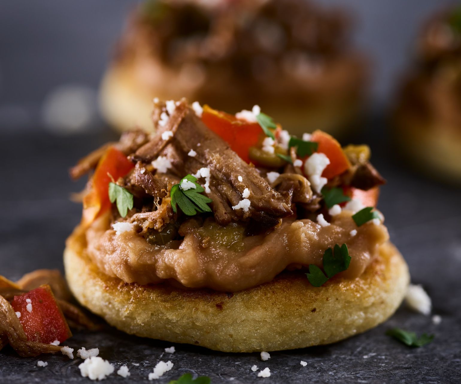 Mexican Beef Sopes