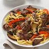 Beef Sirloin Pasta Portobello