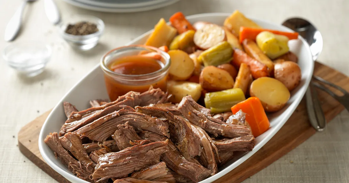 Autumn Pot Roast with Root Vegetables | Beef Loving Texans | Beef Loving Texans is your one-stop inf
