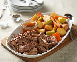 Autumn Pot Roast with Root Vegetables