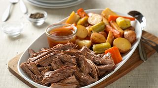 Autumn Pot Roast with Root Vegetables