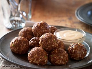 Spicy Cajun "Boudin" Meatballs