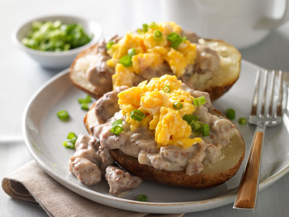 Beefy Breakfast Potatoes