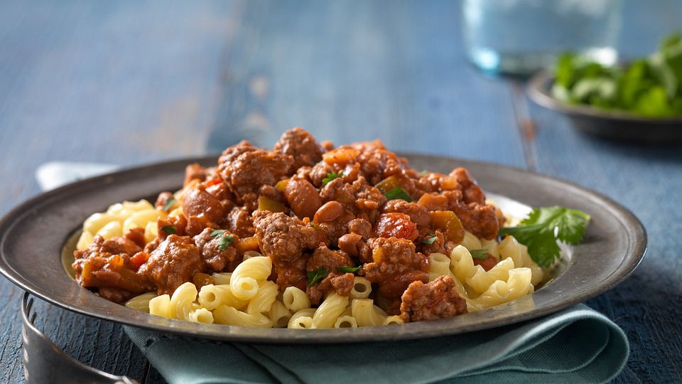 Easy Skillet Chili Mac