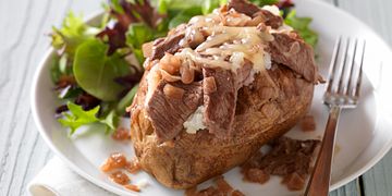 French-Style Beef Baked Potato