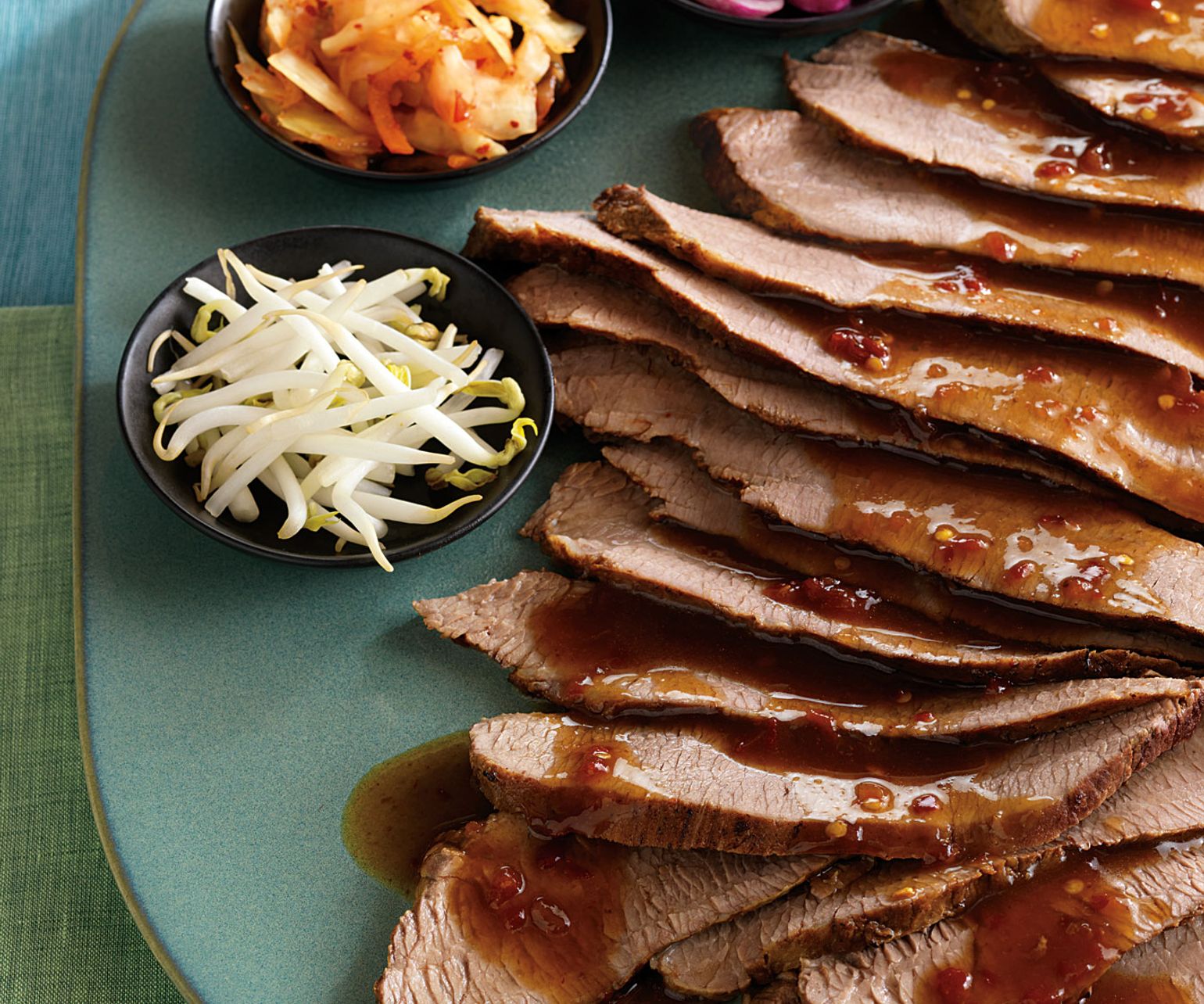Beef Brisket with Asian Chili Sauce