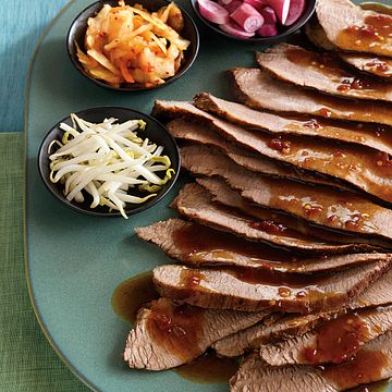 Beef Brisket with Asian Chili Sauce