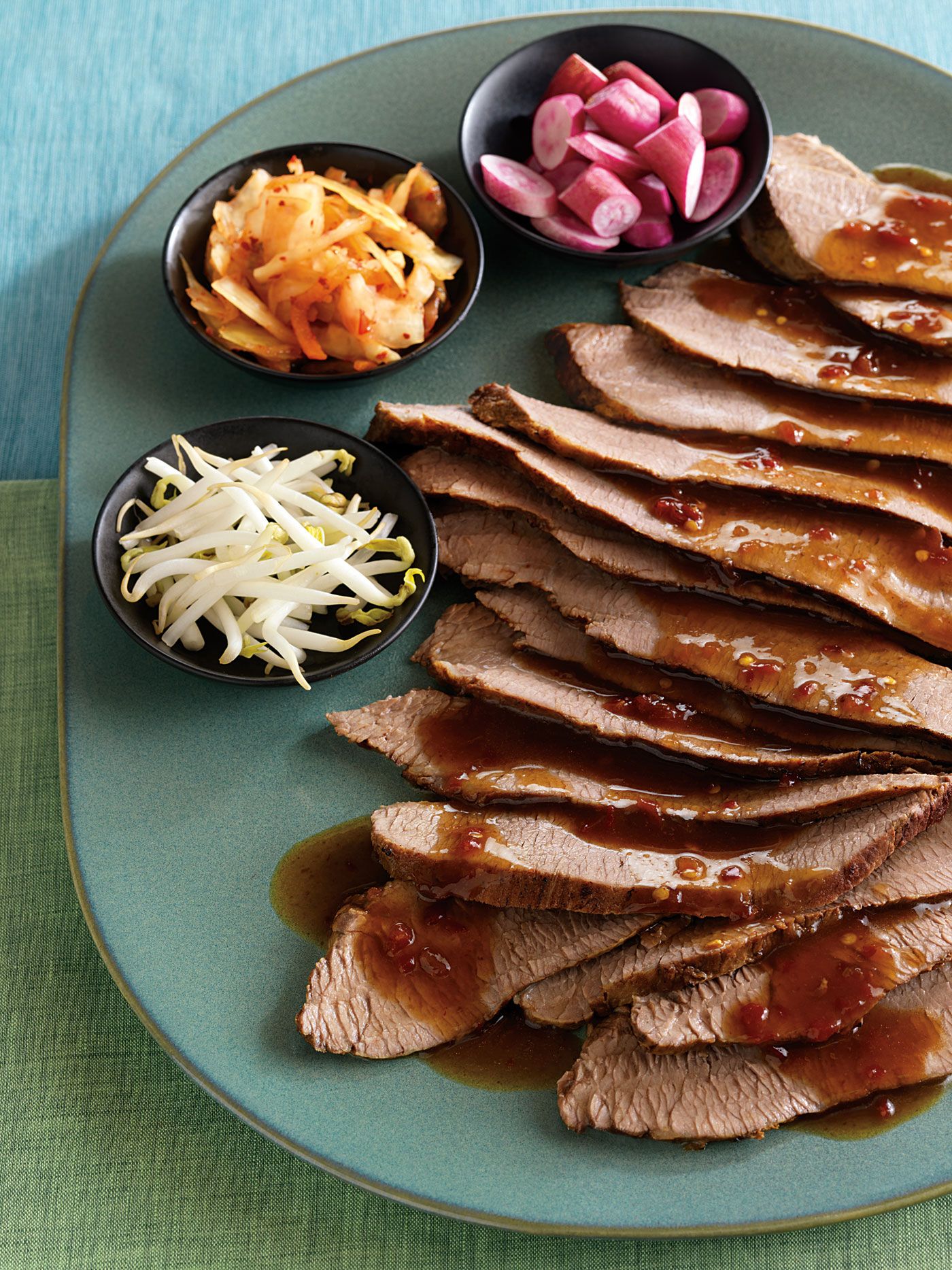 Beef Brisket with Asian Chili Sauce