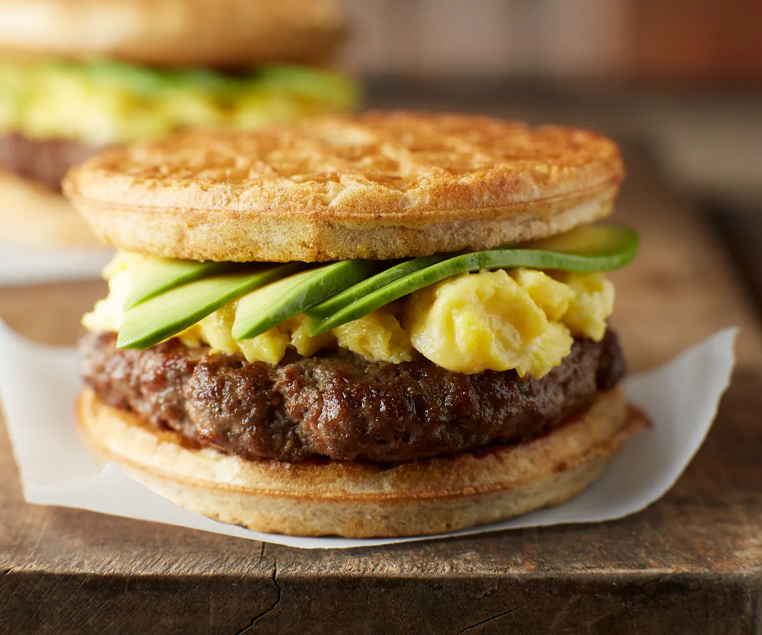 Country-Style Waffle Sandwich