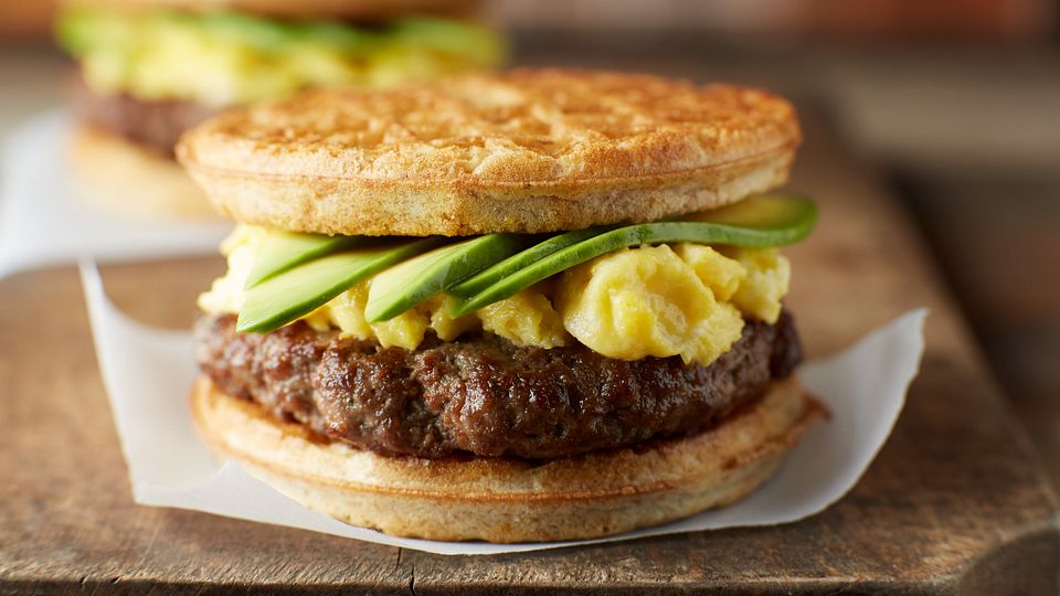 Country-Style Waffle Sandwich