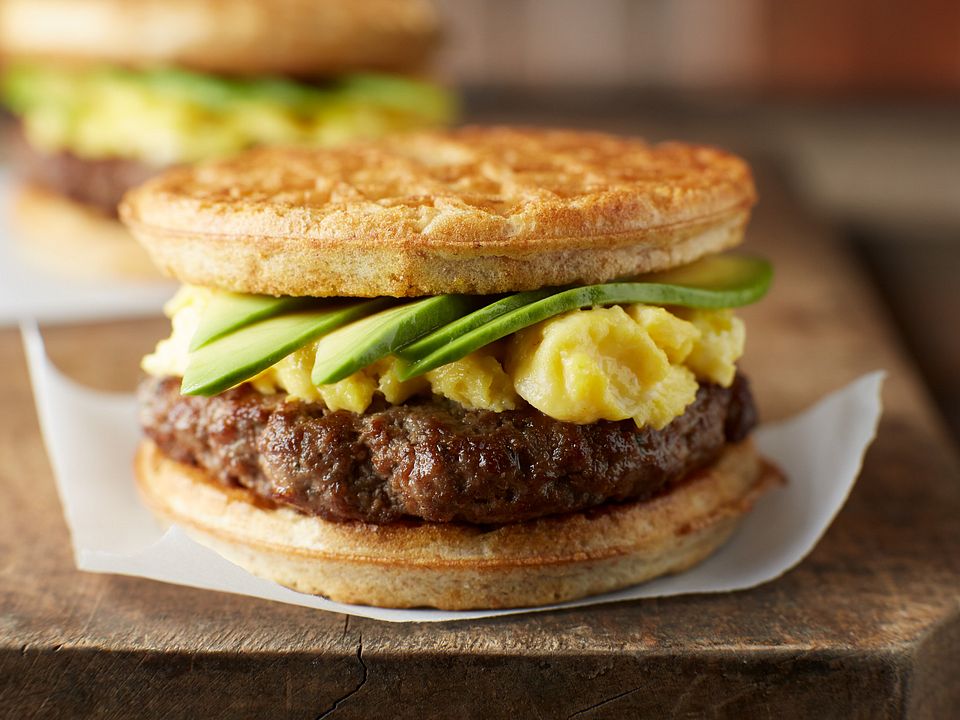 Country-Style Waffle Sandwich