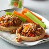 English Muffin Cheeseburger Pizzas