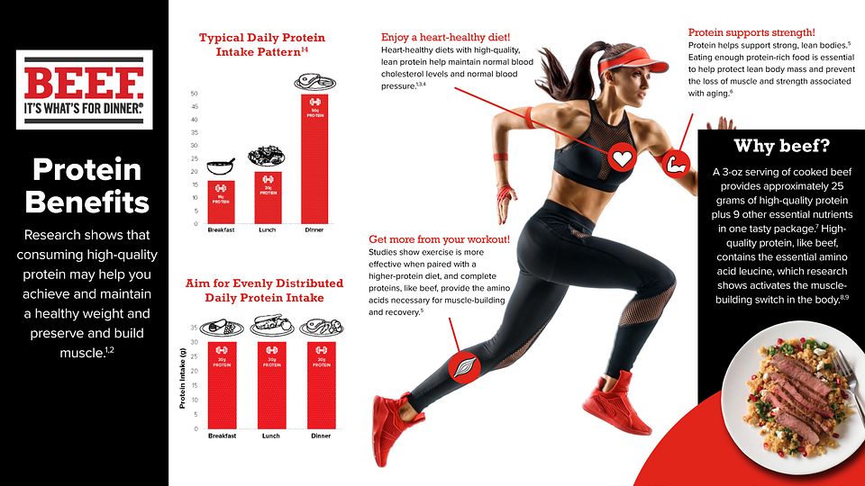 Protein Benefits Infographic