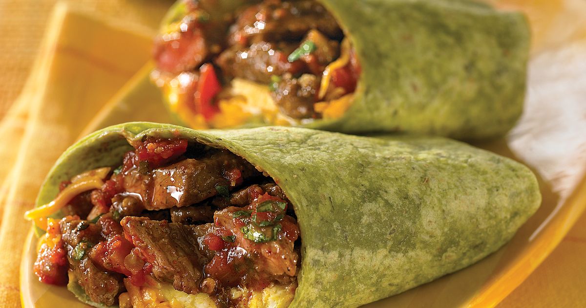 Get Up and Go Beef Burritos | Beef Loving Texans | Beef Loving Texans is your one-stop information c