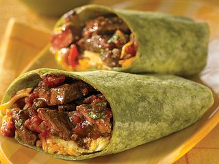 Get Up and Go Beef Burritos