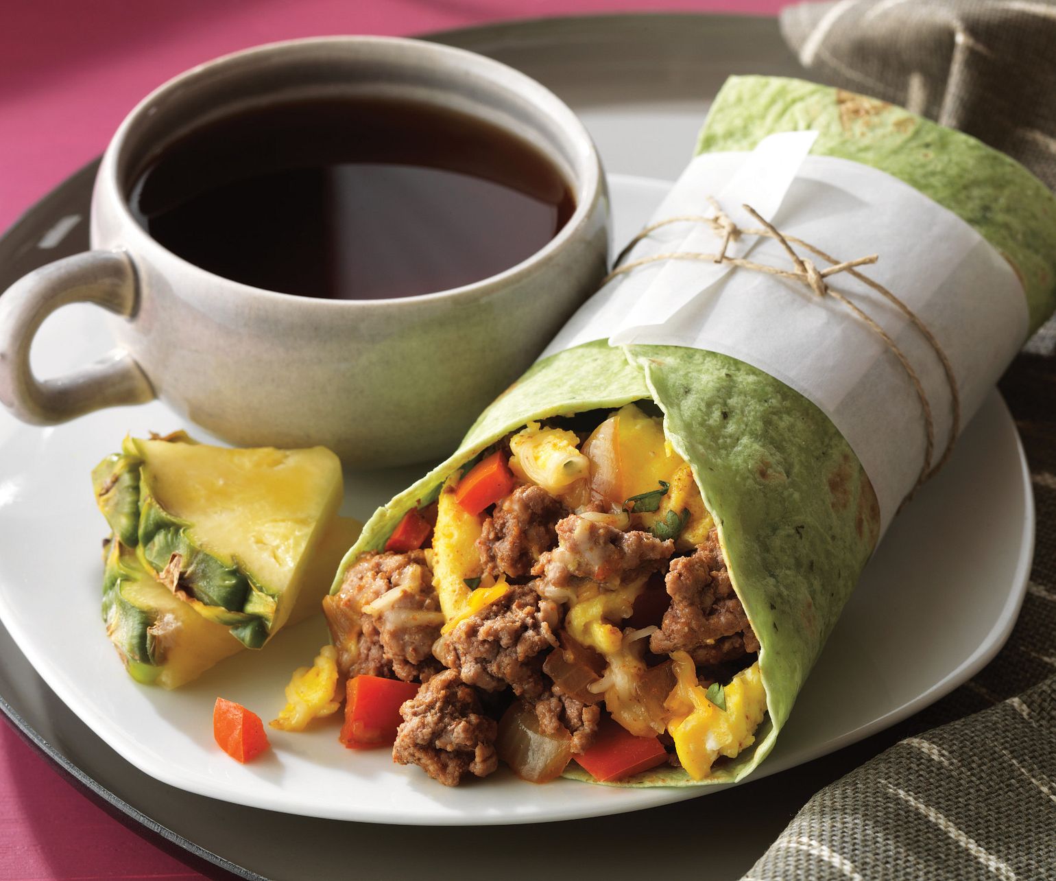 Beef Breakfast Burritos