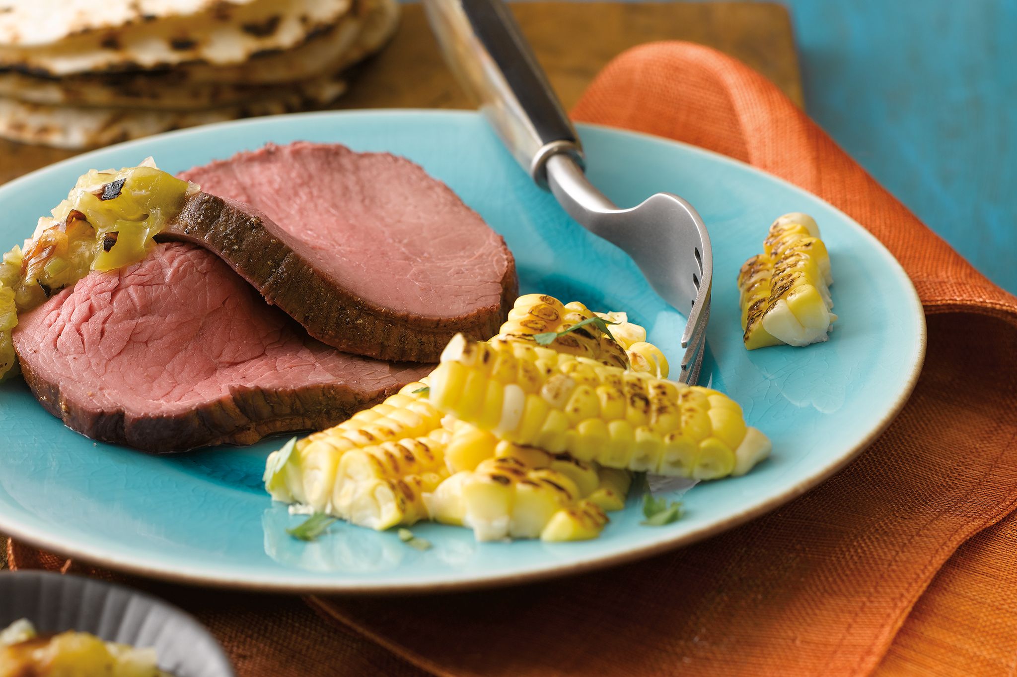 Southwestern Beef Roast with Spicy Salsa Verde