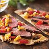 Grilled Tequila Steak Pizza